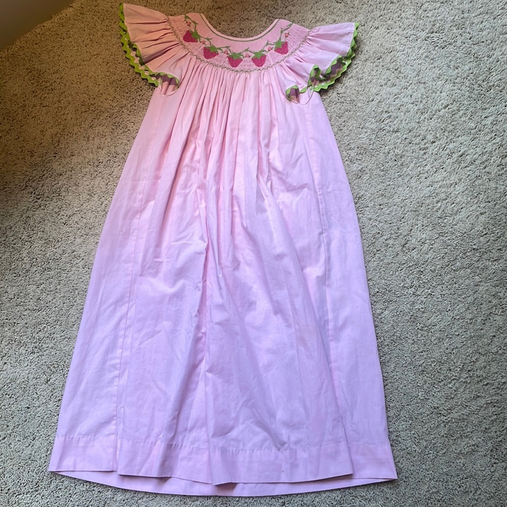 Remember Nguyen size 7 smocked dress
